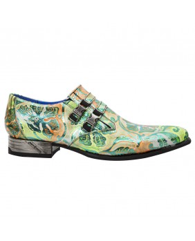 Chaussure multicolore en cuir New Rock M.NW2288-S31