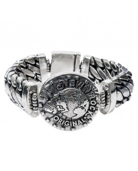 Silver bracelet for woman New Rock M.BRACELET4-C2
