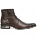 Brown leather boots New Rock M.2260-C70