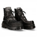 Chaussure montante noire en cuir New Rock M-988-C10